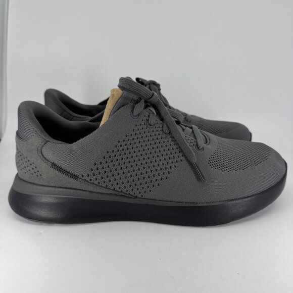 Kizik Lima Unisex Hands-Free Breathable Knit Sneakers Graphite Gray Size 10.5 main image 5